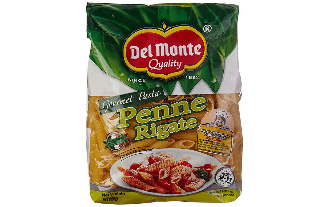 Del Monte Gourmet Pasta Penne Rigate   Pack  500 grams